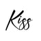 Временное тату Kiss